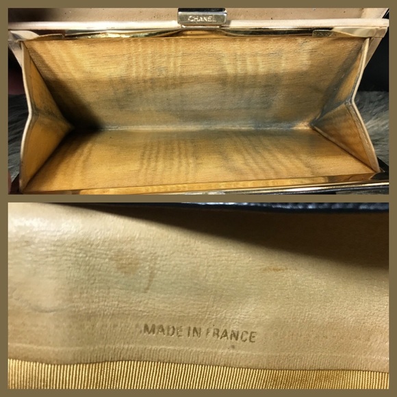 Authentic CHANEL CAVIAR Bifold Leather Wallet - Picture 9 of 11